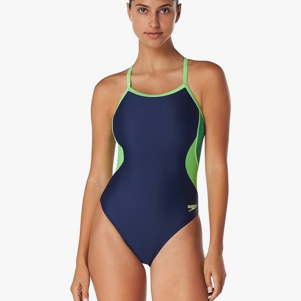 NWT Speedo Women's Swimsuit One Piece Prolt Flyback Sz 0/26